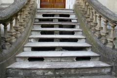 Escalera estado original sin restaurar