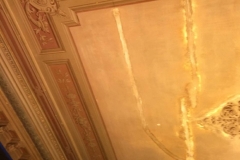 Restauración de cielorraso, estado original