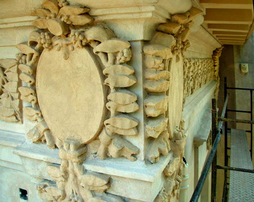Detalle de decoraciones