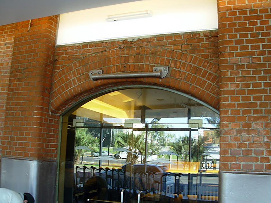 Restauración de ladrillo a la vista.