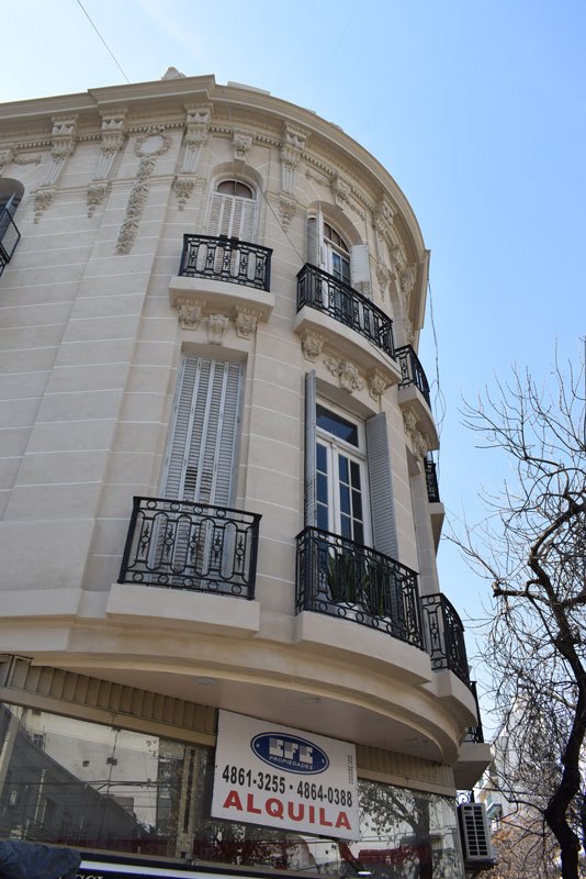 Balcones de la esquina.