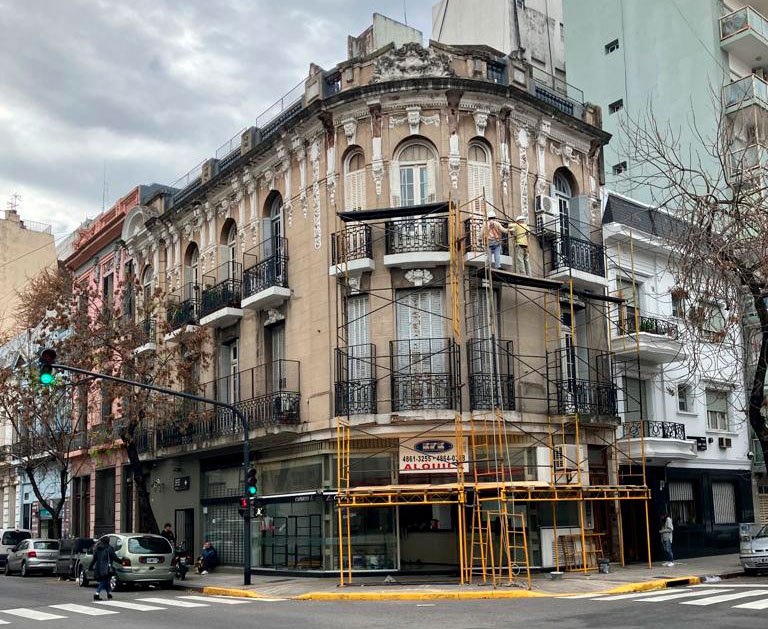 Inicio de la obra.