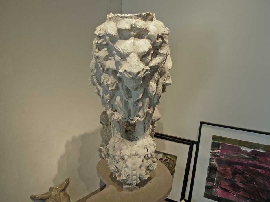 Escultura a modo de ménsula.